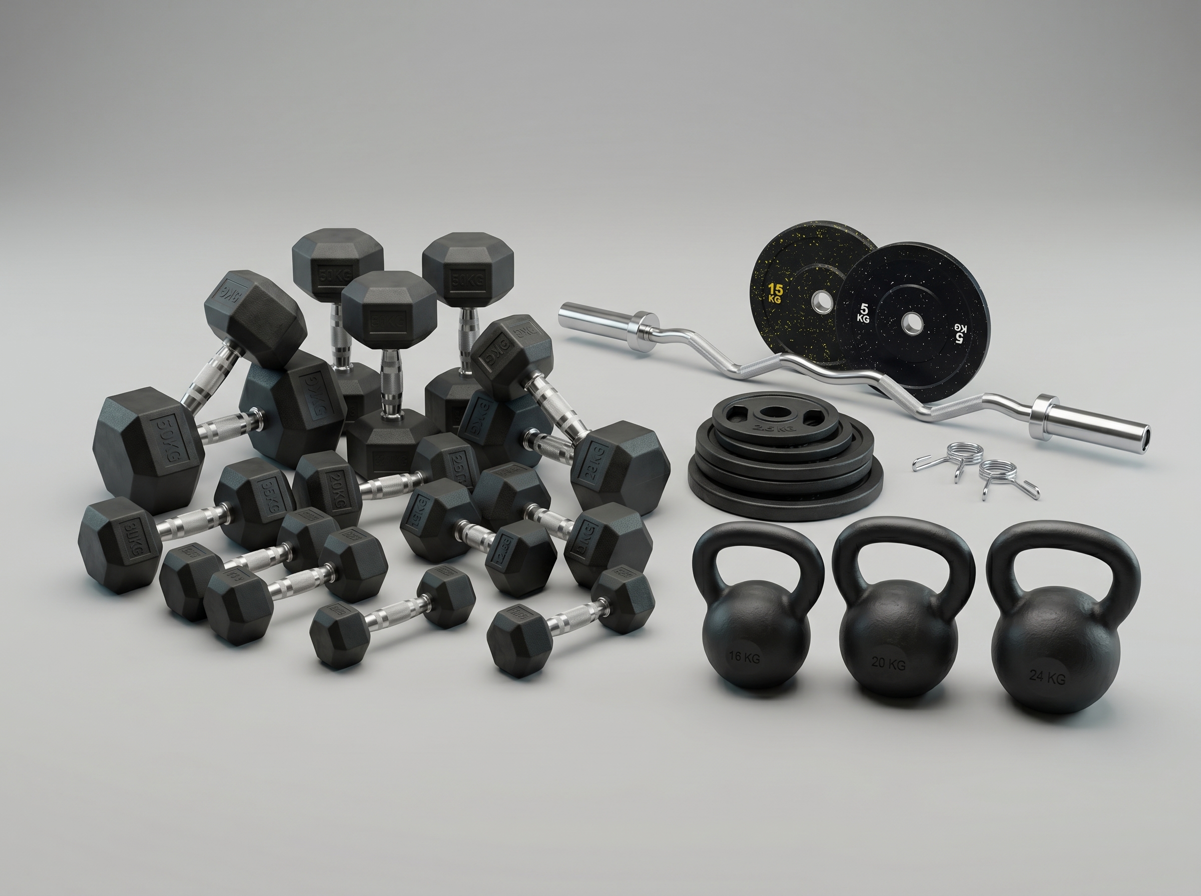 Free Weights & Accessories